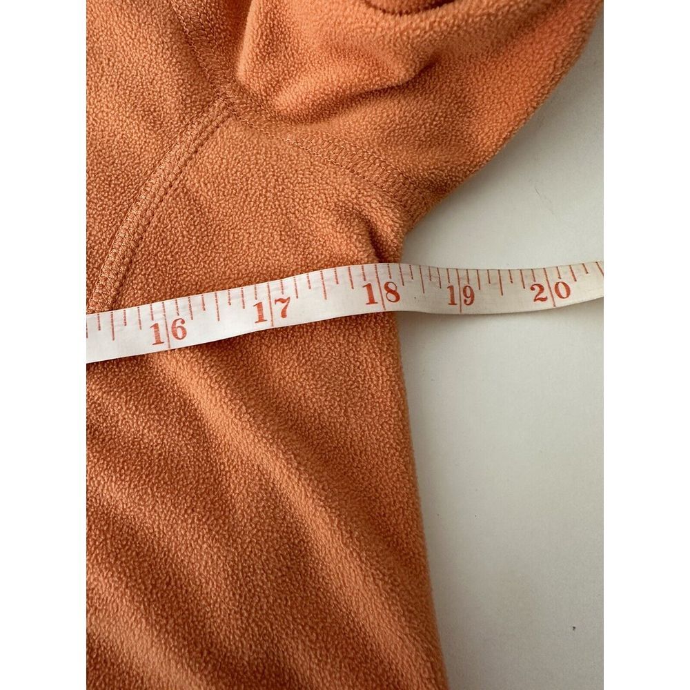The North Face Jacket Girl's Size XL Orange 3/4 Zipper Outdoor Soft Athleisure - Picture 7 of 7